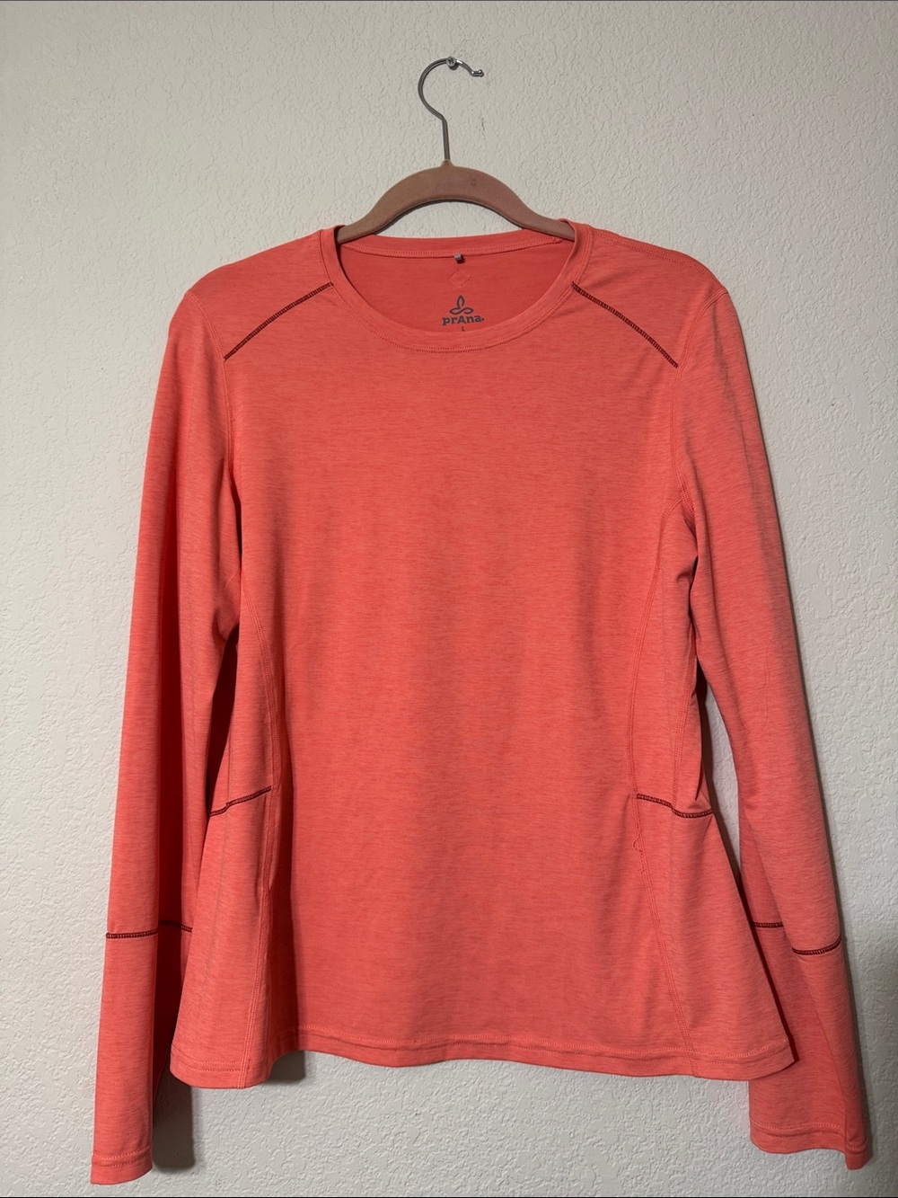 Prana Coral Long Sleeve Crewneck Top